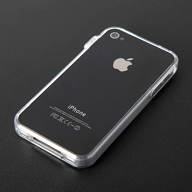 【iPhone4S/4】CAZE ThinEdge Clear frame case for iPhone 4 Bumper - Clear