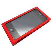 【iPhone4S/4 ケース】Applering Aluminum Case for iPhone4 (Red)