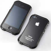 【iPhone4S/4 ケース】CLEAVE ALUMINUM BUMPER for iPhone4 メテオブラック