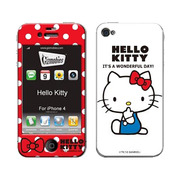 【iPhone4S/4 スキンシール】Hello Kitty ギズモビーズ