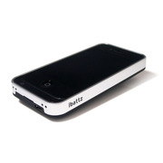 iBattz iPhone4S/4ハードケース 予備バッテリー2個付き Mojo Battery Case REMOVABLE ブラック