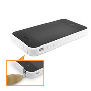 Dustproof case for iPhone4 ホワイト