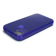 iPhone4用ソフトケース Dustproof GEL cover for iPhone4 パープル