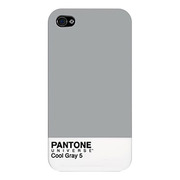 【iPhone4S/4】パントーンiPhone4カバー”クールグレー 5C”