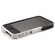 【iPhone4S/4】Vapor Pro Spectra Silver/Black w/Black
