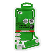 【iPhone4S/4 ケース】SOFTSHELL for iPhone4S/4 グリーン