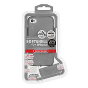 【iPhone4S/4 ケース】SOFTSHELL for iPhone4S/4 スモーク