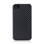 【iPhone4S/4 ケース】CarbonLook ブラック