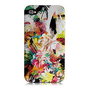【iPhone 4S/4】Hybrid Tough Case, ”I Make My Case” Anarchrysanthemum