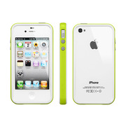 【iPhone4S/4 ケース】Neo Hybrid2S Snow Series [Lime]