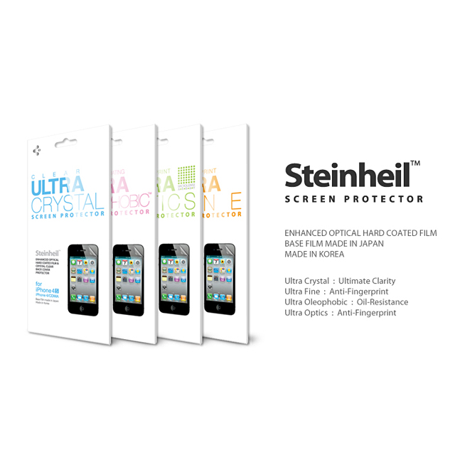 【iPhone4S/4 フィルム】Steinheil Series Ultra Crystalサブ画像