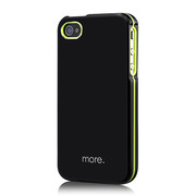Armor Metal Hybrid Case for iPhone 4/4S Black?Neon Yellow