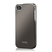 Armor Metal Hybrid Case for iPhone 4/4S Titanium?White
