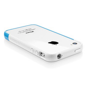 【iPhone4S/4 ケース】SGP Case Linear EX Meteor Series [Tender Blue]