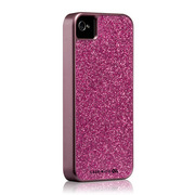 Case-Mate iPhone 4S / 4 Barely There Case Glam, Hot Pink