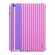 【iPad2 スキンシール】CUSHI STRIPES Hot Pink