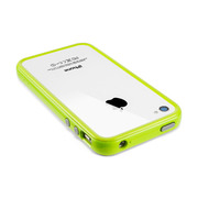 【iPhone4S/4 ケース】Neo Hybrid2S Pastel Series [Lime]