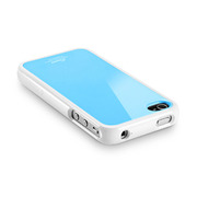 【iPhone4S/4 ケース】SGP Case Linear Color Series [Tender Blue]