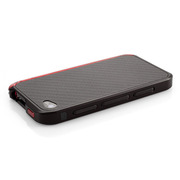 【iPhone4S/4】Vapor Comp Stealth w/Red Cap