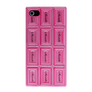 SweetsCase for iPhone4/4S ”Chocolate Hard”(Pink)