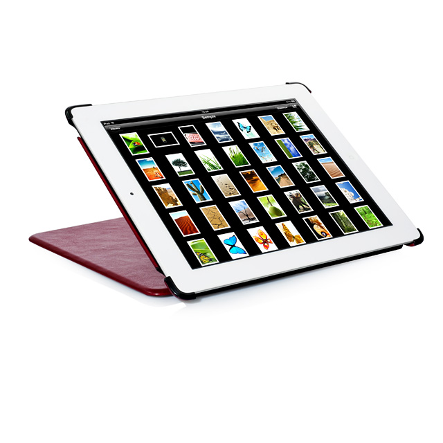 【iPad(第3世代/第4世代) iPad2 ケース】Capparel Case Forme Red / Blackサブ画像