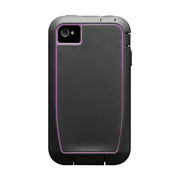 【iPhone4S/4 ケース】Case-Mate iPhone 4S / 4 Phantom Case, Cool Grey/Lt.Purple