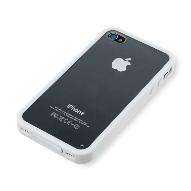 【iPhone4S/4 ケース】Zero 5 Pro Clear for iPhone 4/4S - Whiteサブ画像