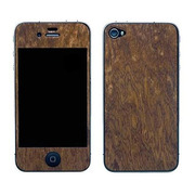 【iPhone4S/4】Naked Nature Collection for iPhone 4/4S - Sapele Burl
