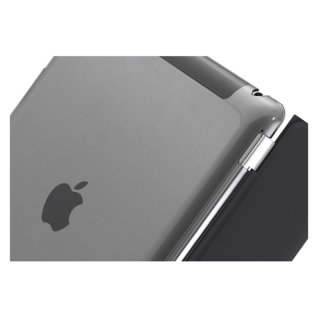 【iPad(第3世代/第4世代) iPad2 ケース】エアージャケットセット(クリアブラック)サブ画像