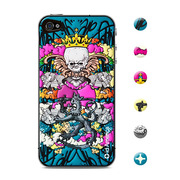 【iPhone4S/4 スキンシール】CUSHI QueenBe...