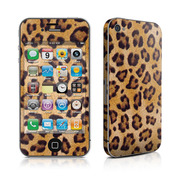 【iPhone4S/4 スキンシール】Decalgirl【Leopard Spots】