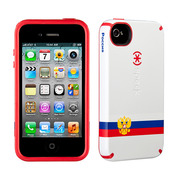 【iPhone ケース】iPhone 4S CandyShell Russia Flag