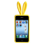 【iPhone4S/4 ケース】Rabito (yellow)