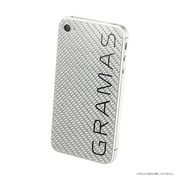 【iPhone4S/4 スキンシール】Real Carbon Back Panel W iPhone4S/4