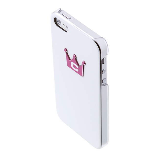【iPhone5 ケース】CASECROWN iPhone5 Corset (WHITE-PINK)サブ画像