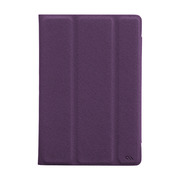 【iPad mini(初代) ケース】Tuxedo Case, Violet Purple / Beige