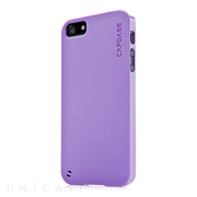 【iPhoneSE(第1世代)/5s/5 ケース】Soft Jacket 2 XPOSE with Screen Guard, Solid Purple