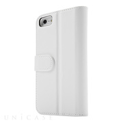 【iPhoneSE(第1世代)/5s/5 ケース】Folder Case Sider Classic, White