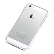【iPhoneSE(第1世代)/5s/5 ケース】CLEAVE ALUMINUM BUMPER AERO (Luxury White)