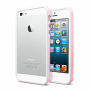 【iPhoneSE(第1世代)/5s/5 ケース】Neo Hybrid EX SLIM Snow Series (Sherbet Pink)