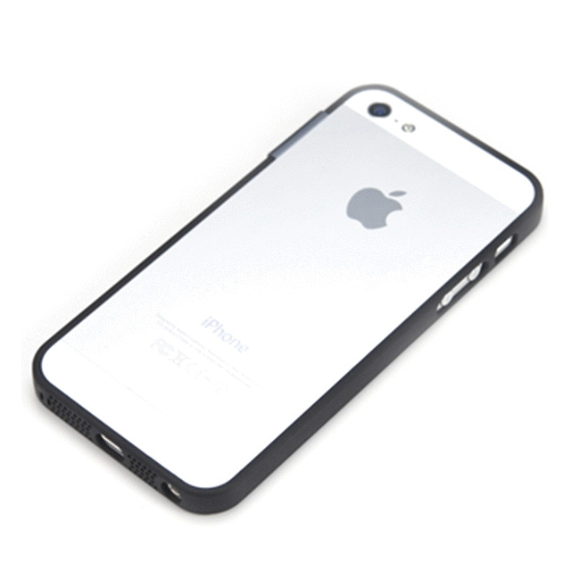 【iPhoneSE(第1世代)/5s/5 ケース】ThinEdge frame case (Matte Black)サブ画像