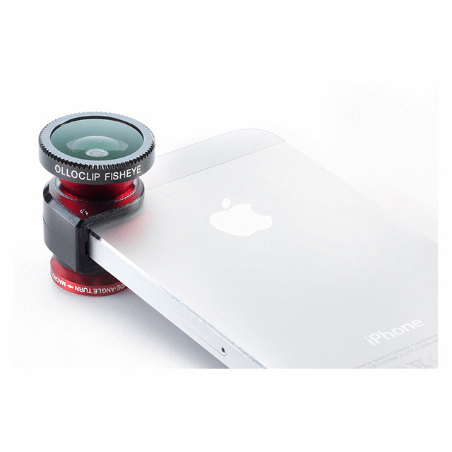 olloclip lens system for iPhone 5 Red