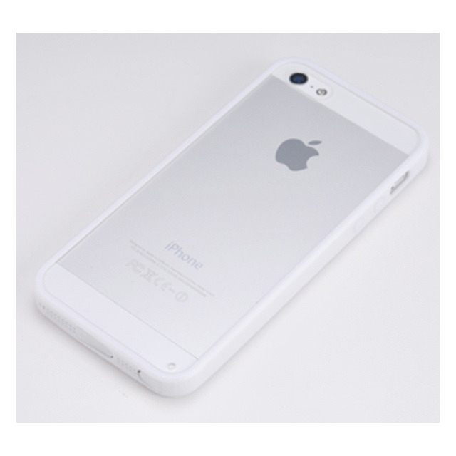 【iPhoneSE(第1世代)/5s/5 ケース】Zero 5 Pro (Clear×White)サブ画像