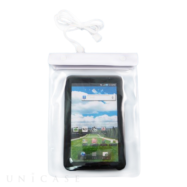Waterproof Clear Porch, White for 7inch Tablet Device