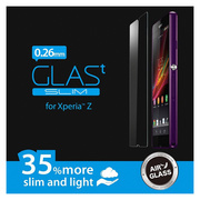 【XPERIA Z フィルム】GLAS.t SLIM Premium Tempered Glass