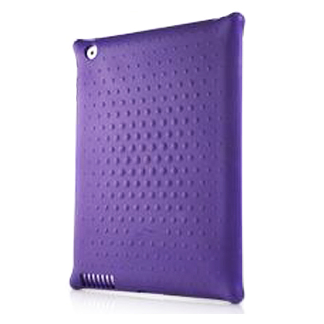 【iPad(第3世代/第4世代) iPad2 ケース】New iPad Bubble purple with Panda Button