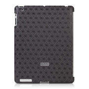 【iPad(第3世代/第4世代) ケース】New iPad Embossed Black