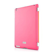 【iPad(第3世代/第4世代) iPad2 ケース】New iPad Smartskin pink