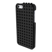 【iPhone5s/5 ケース】LEGO brick compatible case ブラック