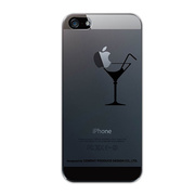 【iPhoneSE(第1世代)/5s/5 ケース】iTattoo Magic Cocktail BLACK